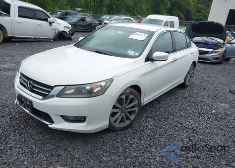 2015 Honda Accord Sport из США, поврежденный, VIN 1HGCR2F51FA100131